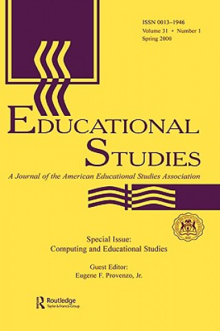 Livre Computing and Educational Studies Jr. Eugene F. Provenzo