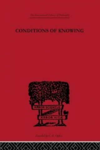 Könyv Conditions of Knowing Angus Sinclair