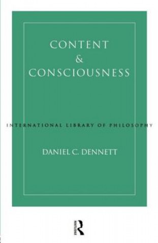 Książka Content and Consciousness Daniel C. Dennett