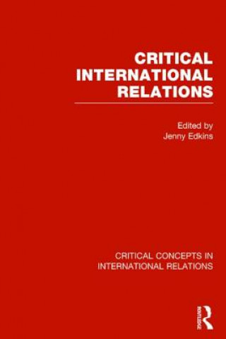 Książka Critical International Relations Jenny Edkins