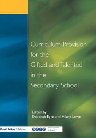 Kniha Curriculum Provision for the Gifted and Talented in the Secondary School 