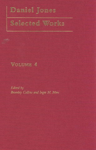 Carte Daniel Jones, Selected Works: Volume IV Beverley Collins
