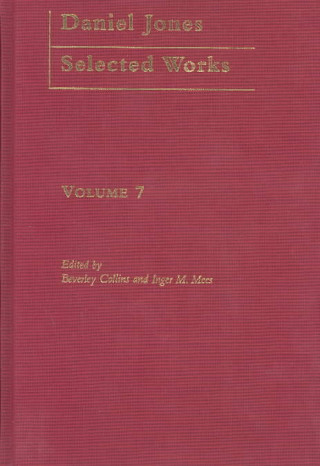Könyv Daniel Jones, Selected Works: Volume VII Beverley Collins