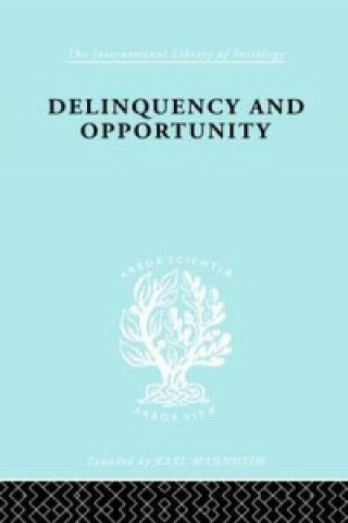 Carte Delinquency and Opportunity L.E. Ohlin