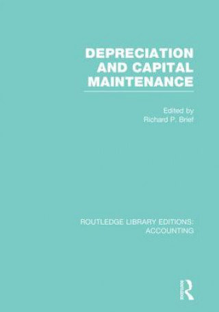 Kniha Depreciation and Capital Maintenance (RLE Accounting) 