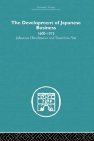 Kniha Development of Japanese Business Tusenehiko Yui