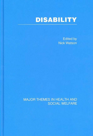 Knjiga Disability Nick Watson