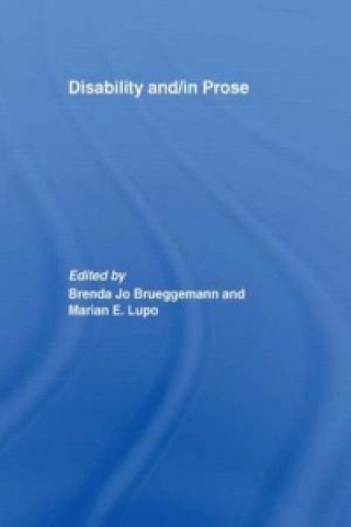 Libro Disability and/in Prose 