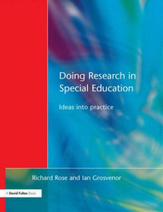 Könyv Doing Research in Special Education Ian Grosvenor