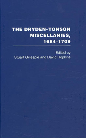 Kniha Dryden-Tonson Miscellanies 6 vols David Hopkins
