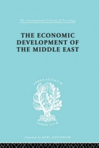 Buch Economic Development of the Middle East Alfred Bonne