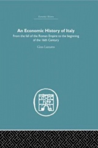 Carte Economic History of Italy Gino Luzzatto