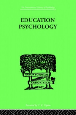 Kniha Education Psychology E. L. Thorndike