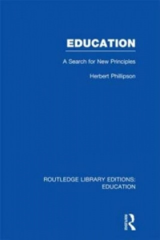 Книга Education (RLE Edu K) Herbert Phillipson