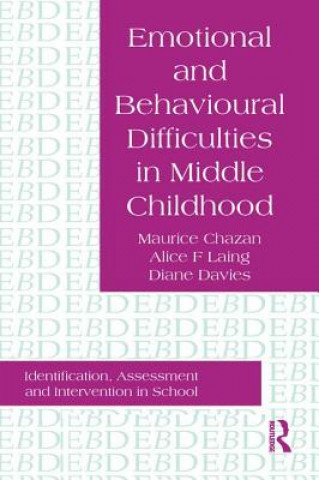 Kniha Emotional And Behavioural Difficulties In Middle Childhood Diane Davies