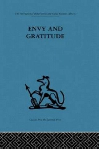 Könyv Envy and Gratitude 