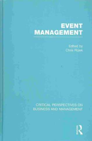 Kniha Event Management Chris Rojek