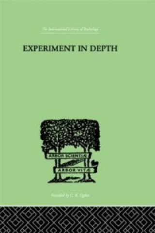 Kniha Experiment In Depth P. W. Martin