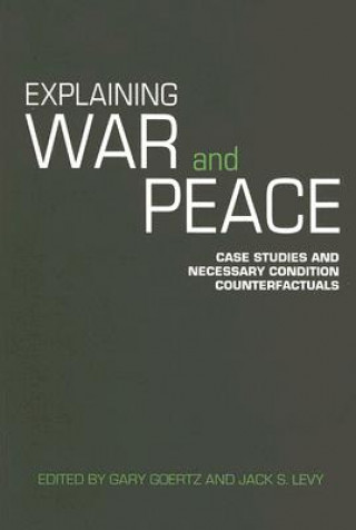 Livre Explaining War and Peace Jack Levy