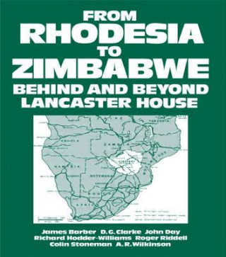 Book From Rhodesia to Zimbabwe W.H. Morris-Jones