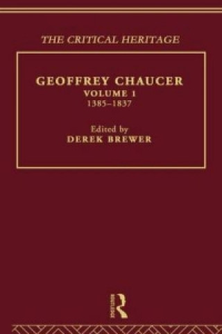 Buch Geoffrey Chaucer Derek Brewer