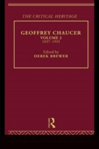 Carte Geoffrey Chaucer Derek Brewer