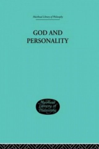 Book God and Personality Clement C.J. Webb