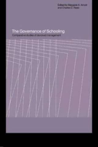 Książka Governance of Schooling 