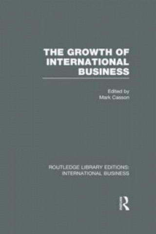 Kniha Growth of International Business (RLE International Business) 