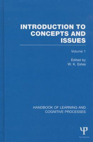 Kniha Handbook of Learning and Cognitive Processes (Volume 1) W. K. Estes