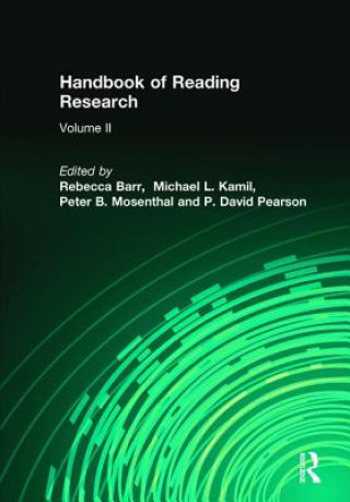 Kniha Handbook of Reading Research, Volume II Rebecca Barr