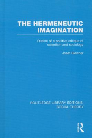 Książka Hermeneutic Imagination (RLE Social Theory) Josef Bleicher
