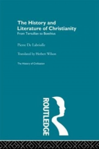 Knjiga History and Literature of Christianity P.De Labriolle