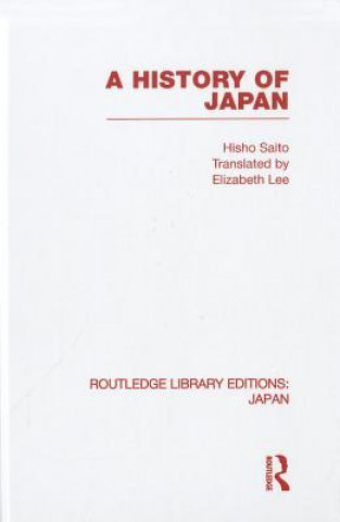 Libro History of Japan Hisho Saito