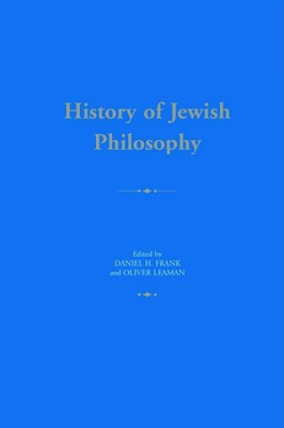 Livre History of Jewish Philosophy 