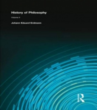 Knjiga History of Philosophy Johann Eduard Erdmann