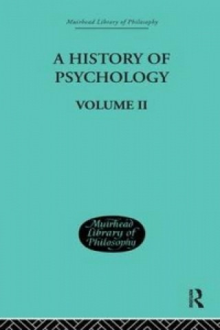 Knjiga History of Psychology George Sidney Brett