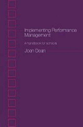 Knjiga Implementing Performance Management Joan Dean