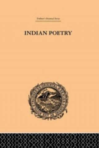 Kniha Indian Poetry Edward Arnold