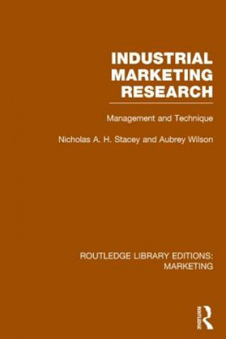 Buch Industrial Marketing Research (RLE Marketing) Aubrey Wilson