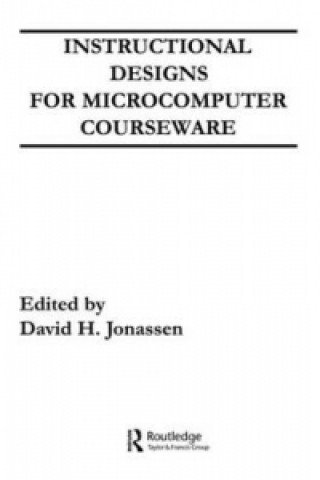 Knjiga Instruction Design for Microcomputing Software David Jonassen