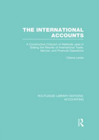 Book International Accounts (RLE Accounting) Cleona Lewis