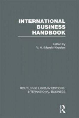 Könyv International Business Handbook (RLE International Business) 