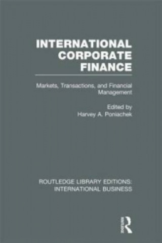 Kniha International Corporate Finance (RLE International Business) 