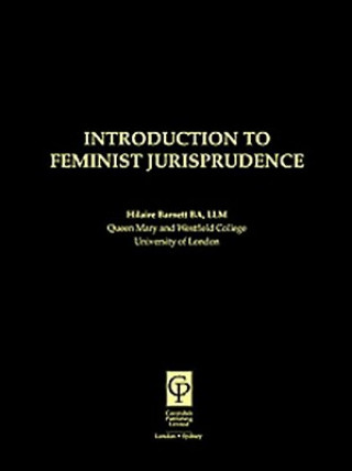 Kniha Introduction to Feminist Jurisprudence Hilaire A. Barnett