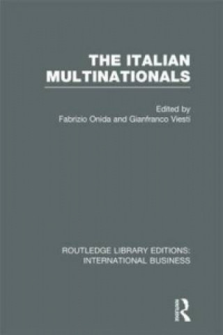 Kniha Italian Multinationals (RLE International Business) 