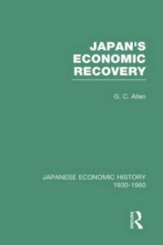 Könyv Japans Econ Recovery       V 1 