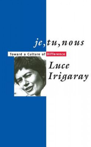 Libro Je, Tu, Nous Luce Irigaray