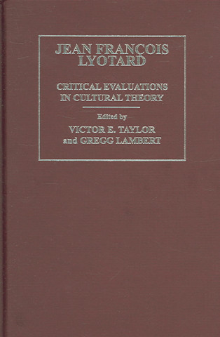 Könyv Jean-Francois Lyotard Gregg Lambert