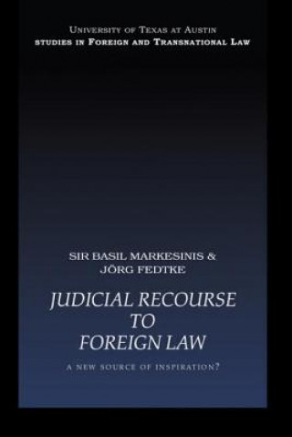 Kniha Judicial Recourse to Foreign Law Jorg Fedtke